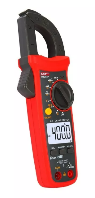 Pinza Voltiamperimétrica Autorango UNI-T UT202+ con True RMS