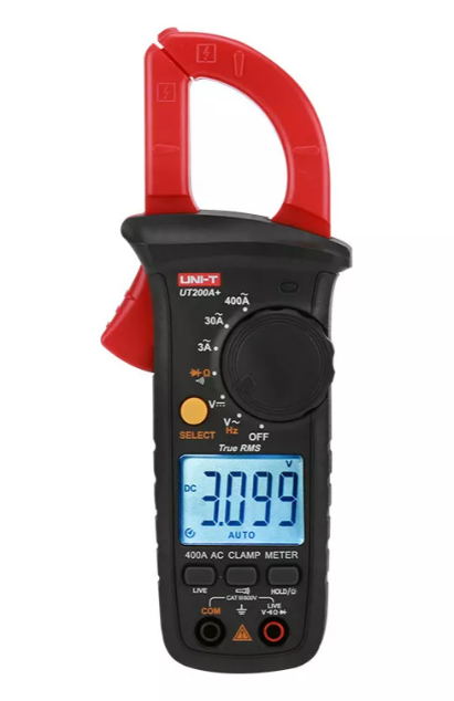 Pinza Voltiamperimétrica Digital UNI-T UT200A+ con True RMS