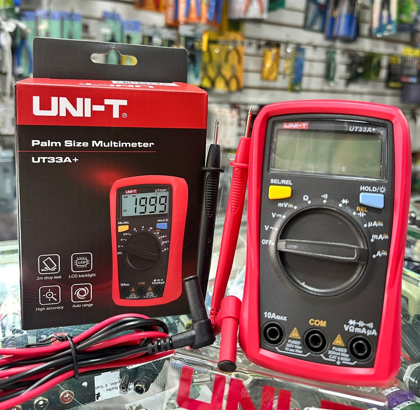 Multímetro Digital UNI-T UT33A+ Autorango