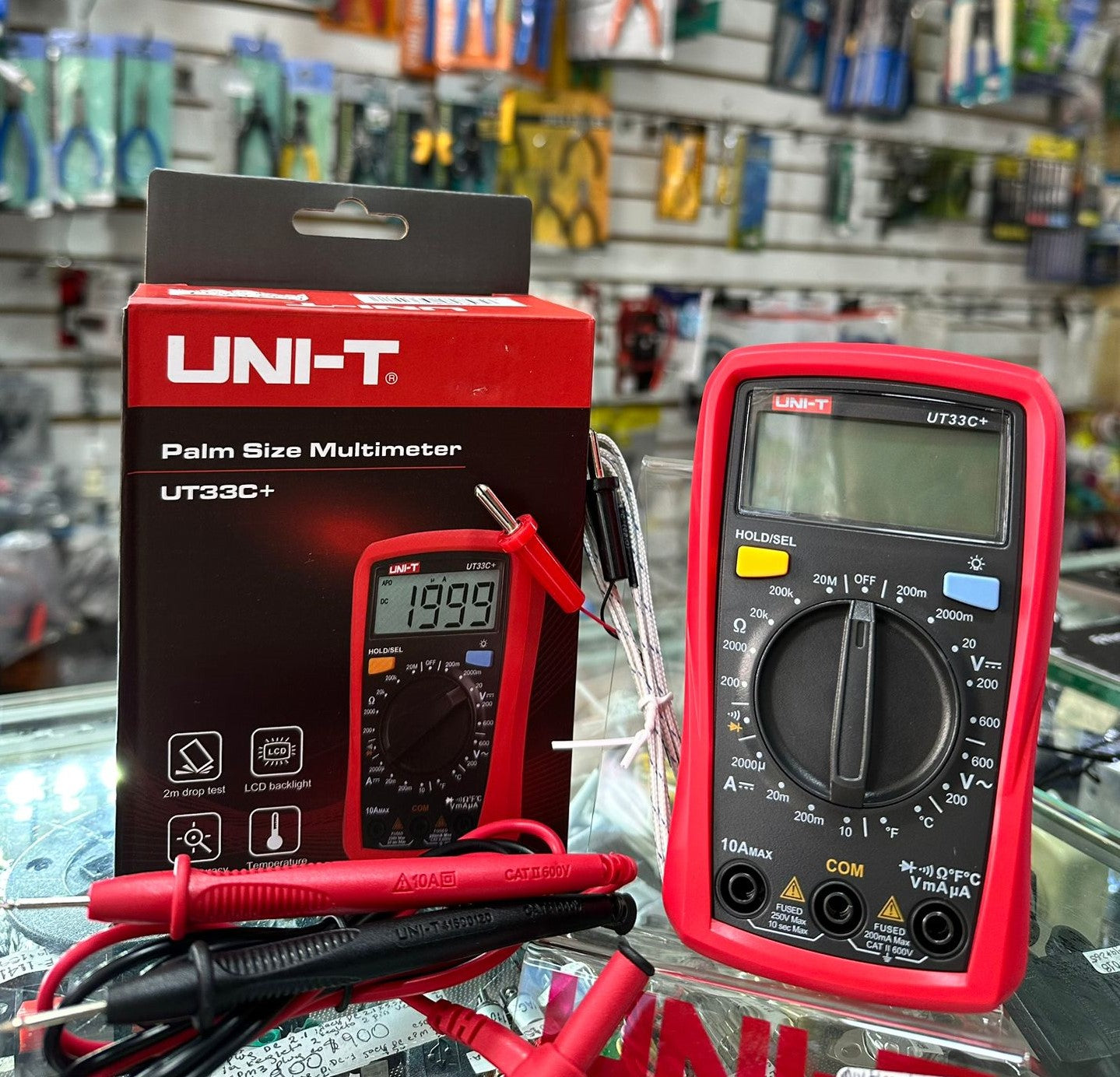 Multímetro Digital UNI-T UT33C+