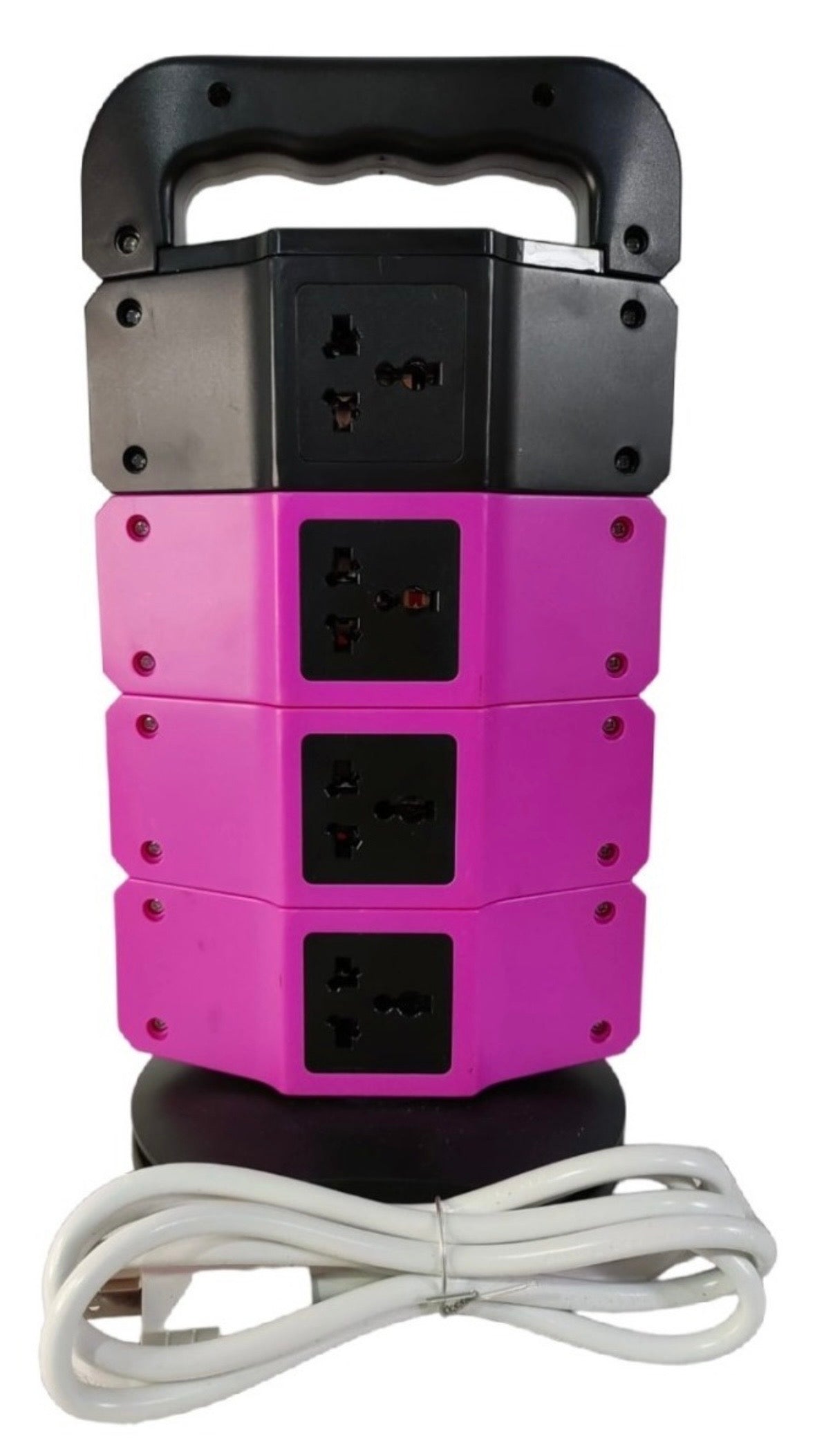 Torre multitoma vertical con puertos USB