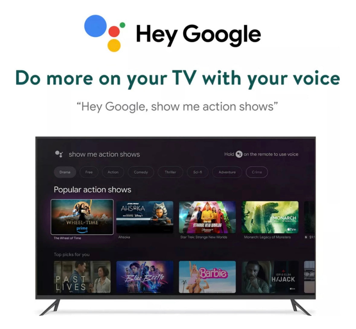 Onn 4K Streaming Box con Google TV