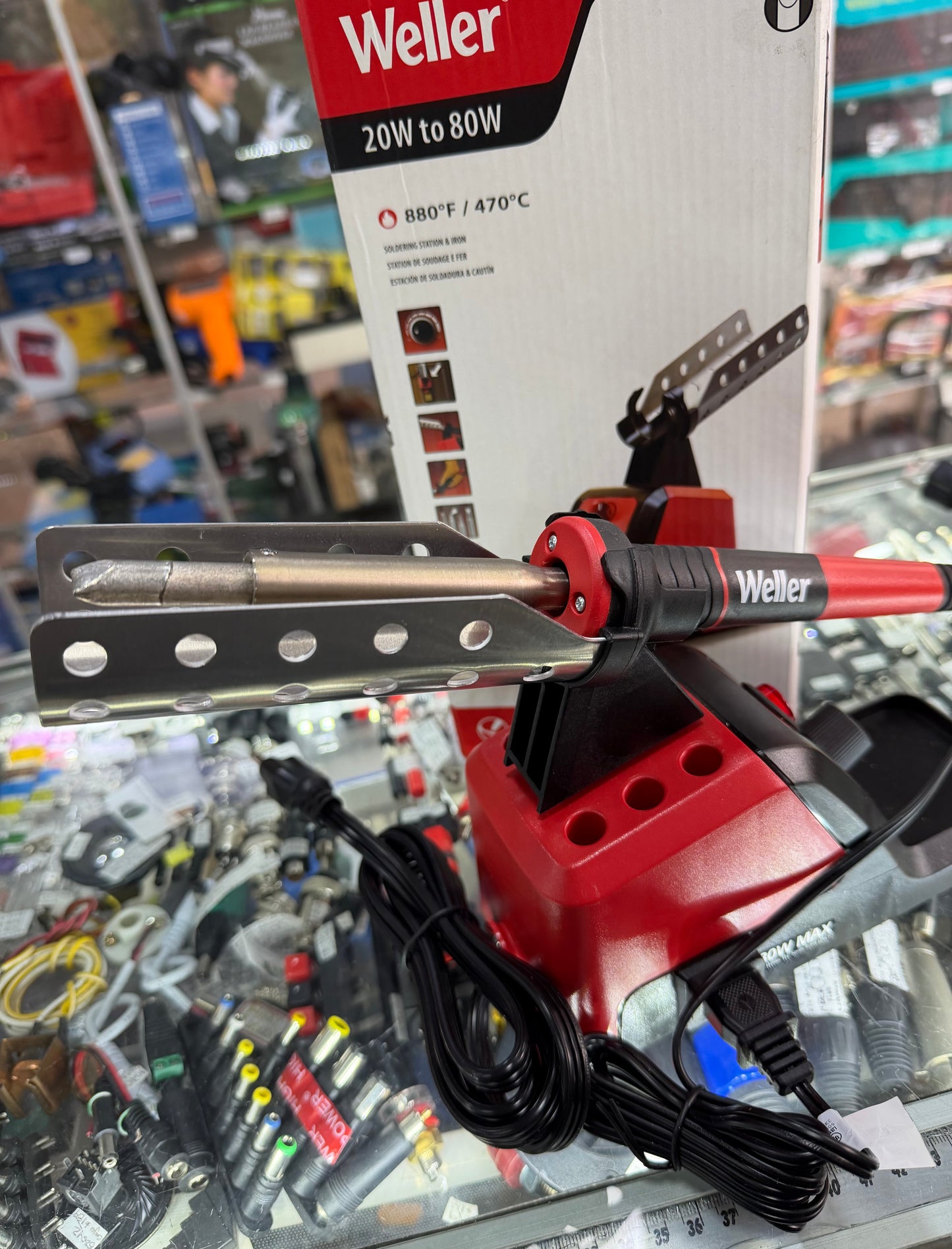 Estación de Soldadura Weller 20W–80W: Potencia, precisión y rendimiento profesional