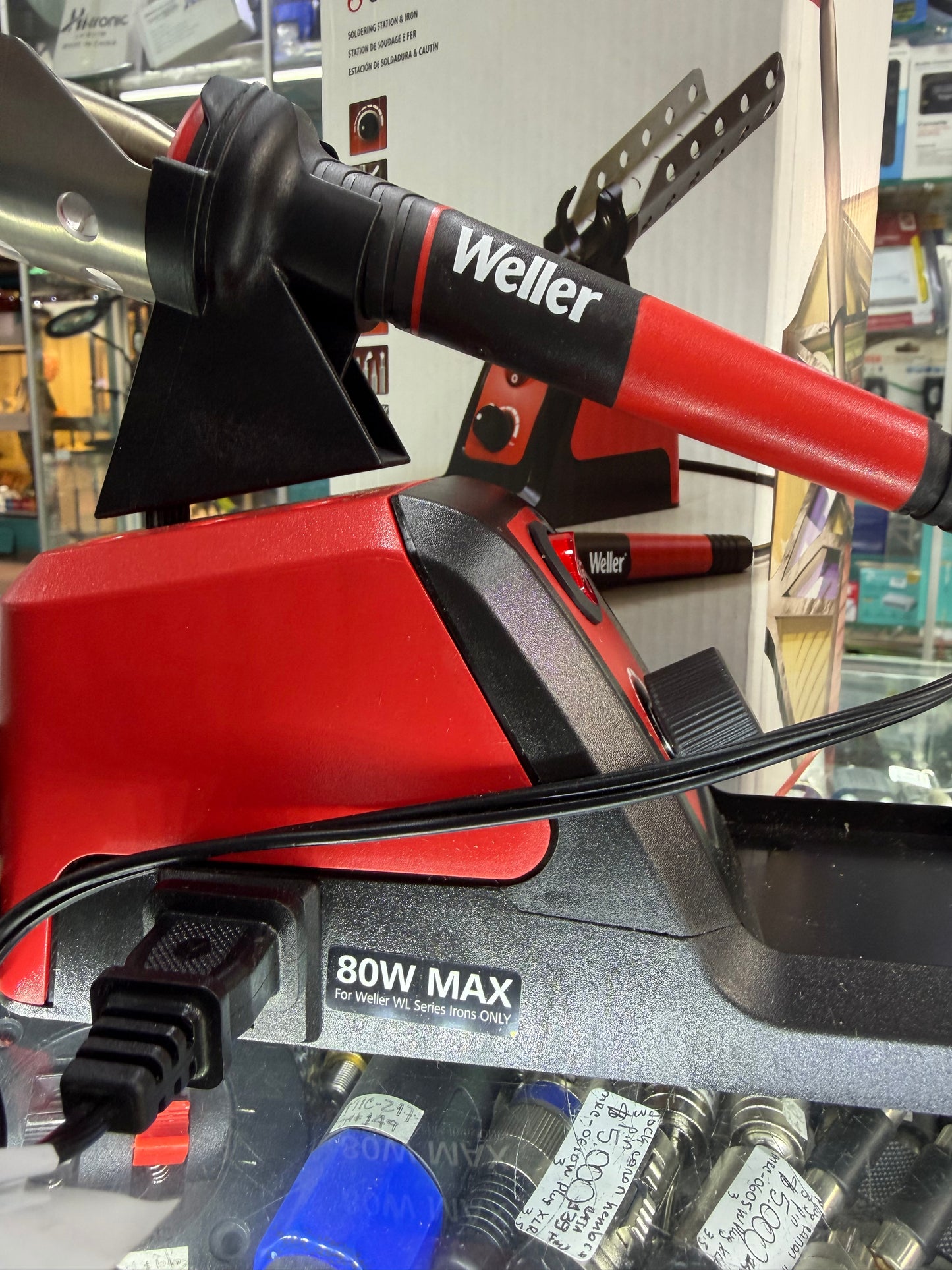 Estación de Soldadura Weller 20W–80W: Potencia, precisión y rendimiento profesional