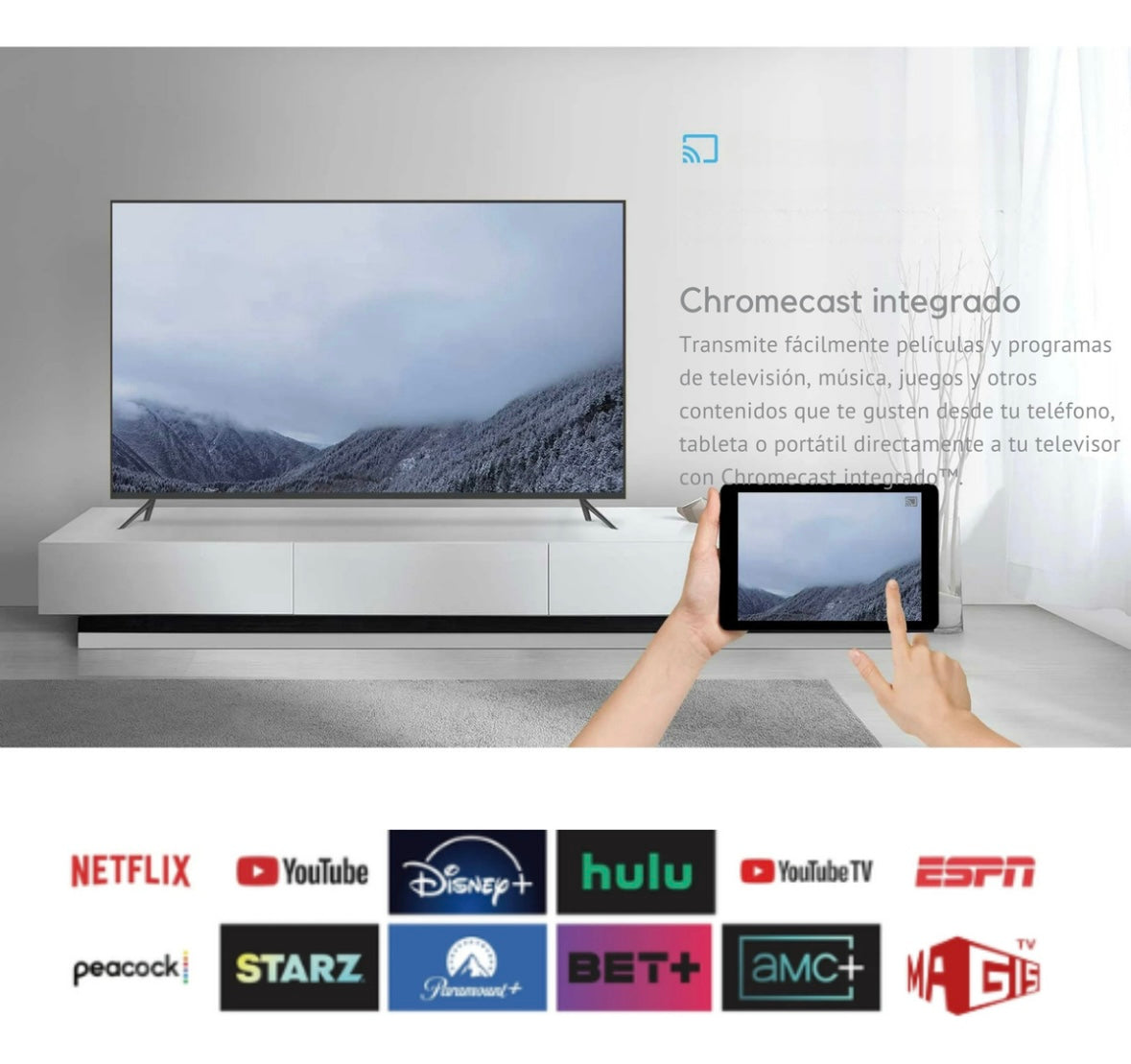 Onn 4K Streaming Box con Google TV