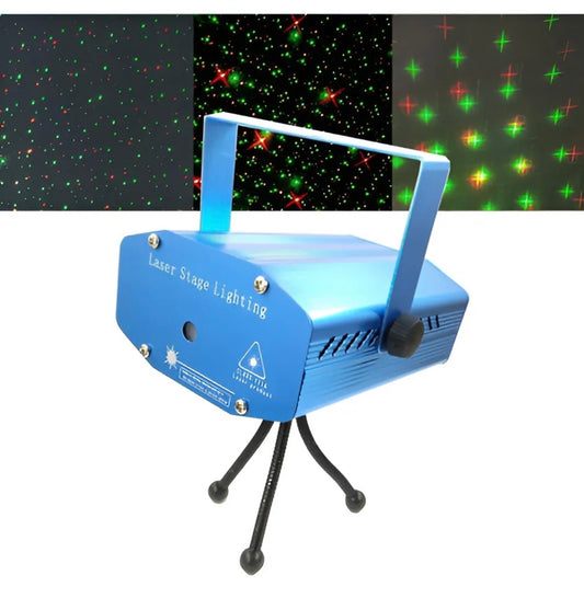 Láser de Figuras Navideñas Audiorítmico 🎄