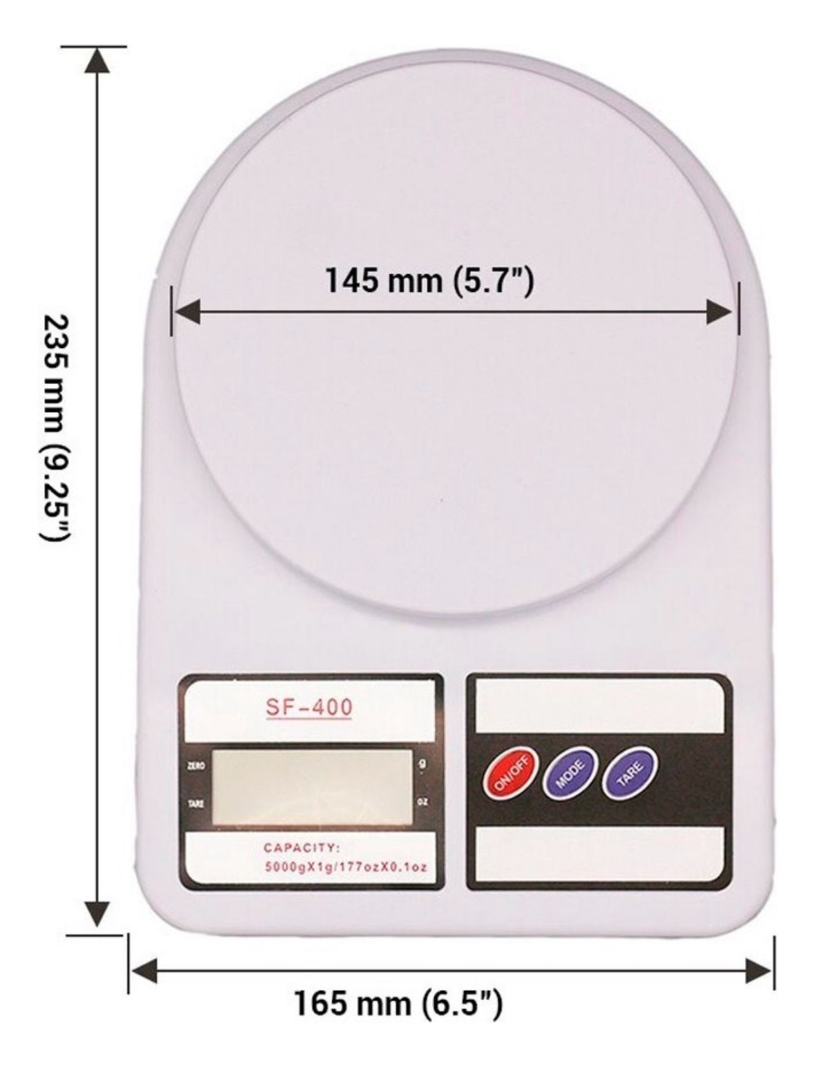 Balanza-Gramera Digital SF-400
